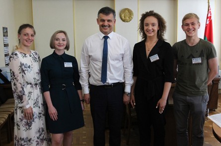 Министр спорта и туризма Республики Беларусь встретился с...