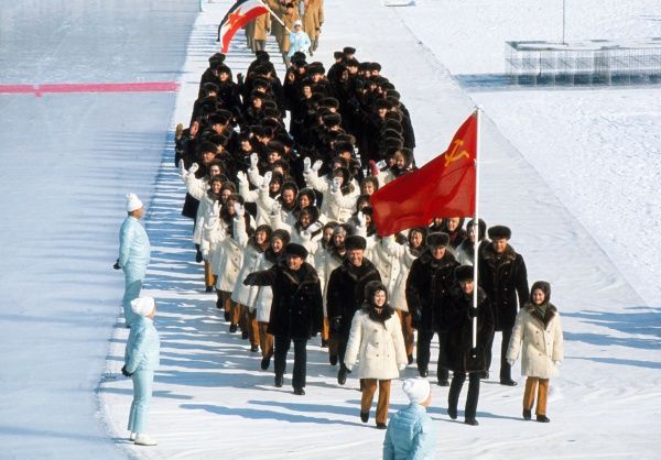 Российские спортсмены под флагом ссср. Олимпийские игры в Саппоро.